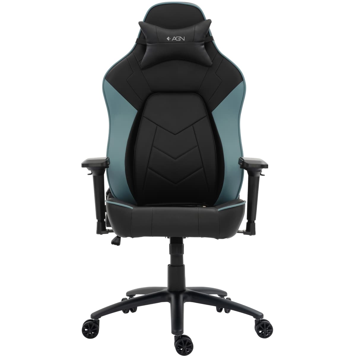 Офісне крісло AGN 4 клас до 150 кг Tilt Black-Blue (AGN09-17)