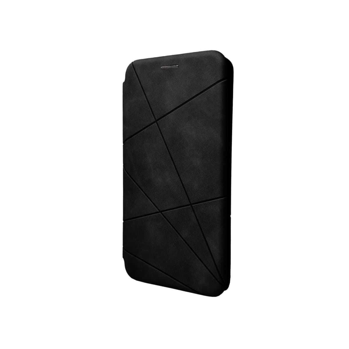 Защитный чехол-книжка Dekker Geometry для TECNO Pop 5 Go BD1 Black (GeoTecPop5GoBlack)