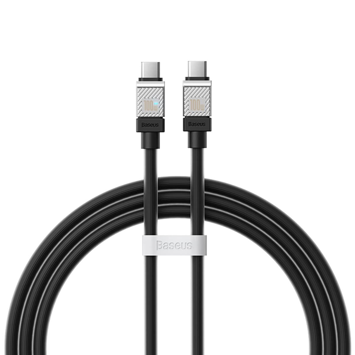 Кабель Baseus CoolPlay Series Fast Charging Cable Type-C to Type-C 100W 1m Black (CAKW000201)
