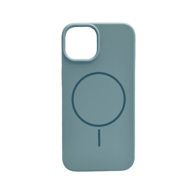 Защитный чехол-накладка Cosmic Silicone Case Magnetic для Apple iPhone 13 Sky Blue (SilMag13-45)