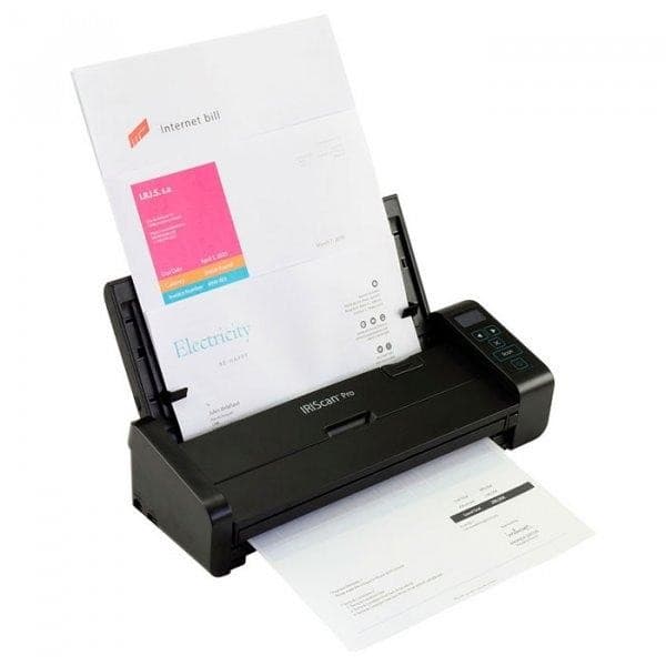 Протяжный сканер Canon IRIScan Pro 5 A4 600x600 dpi USB ADF 23 стр/мин Black (459035)