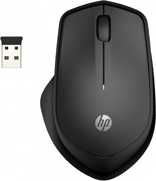 Бездротова мишка HP Silent 280M 1200 dpi USB Black (19U64AA)