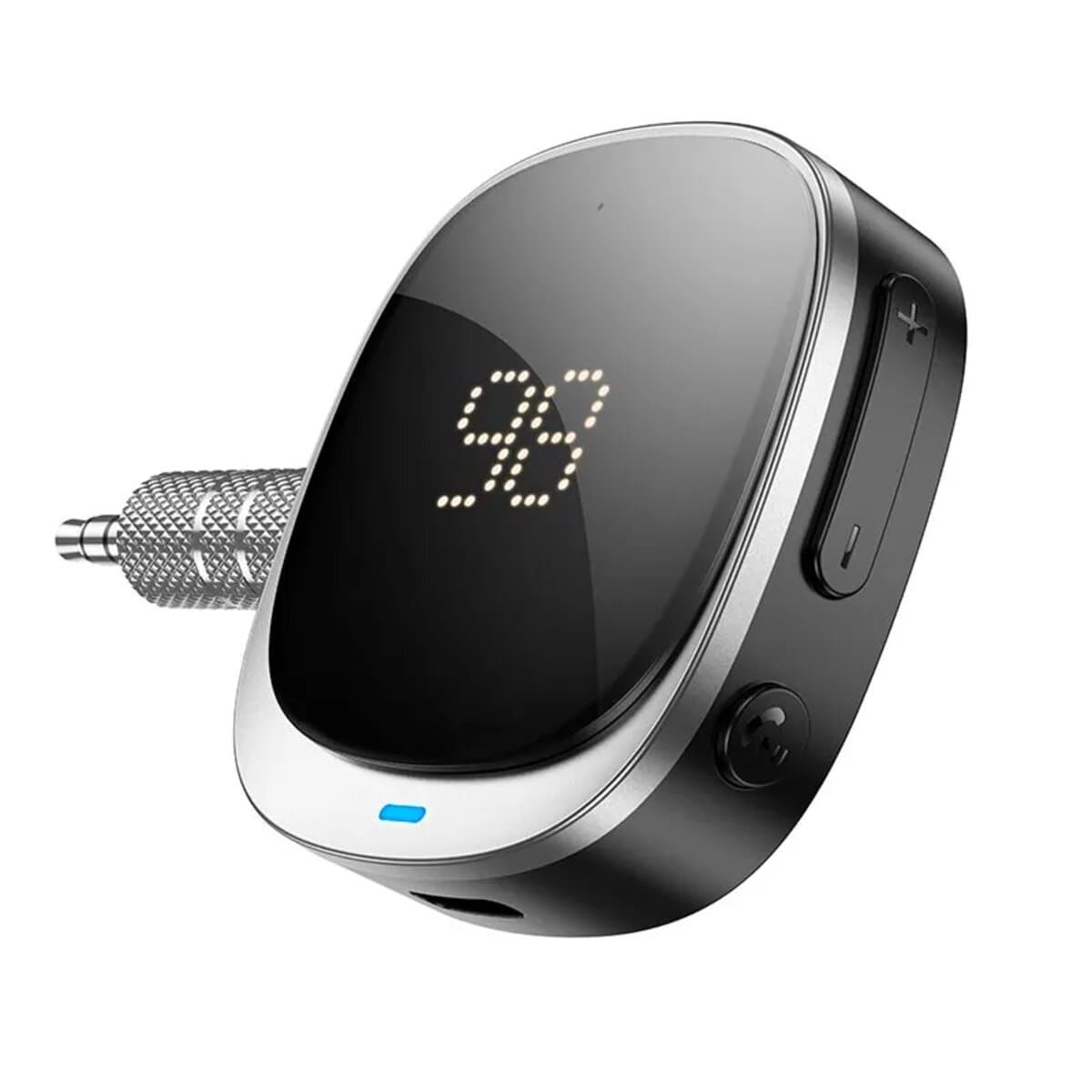 Bluetooth-ресивер HOCO E80 Travel car AUX BT5.3 receiver 250mAh Black