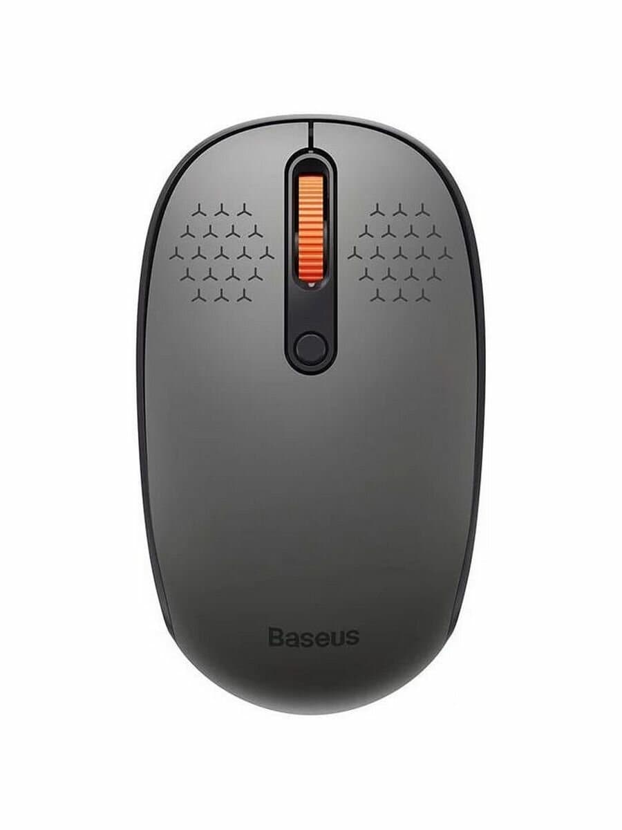 Бездротова мишка Baseus F01A Wireless Mouse Frosted 1600dpi Grey (B01055502833-00)