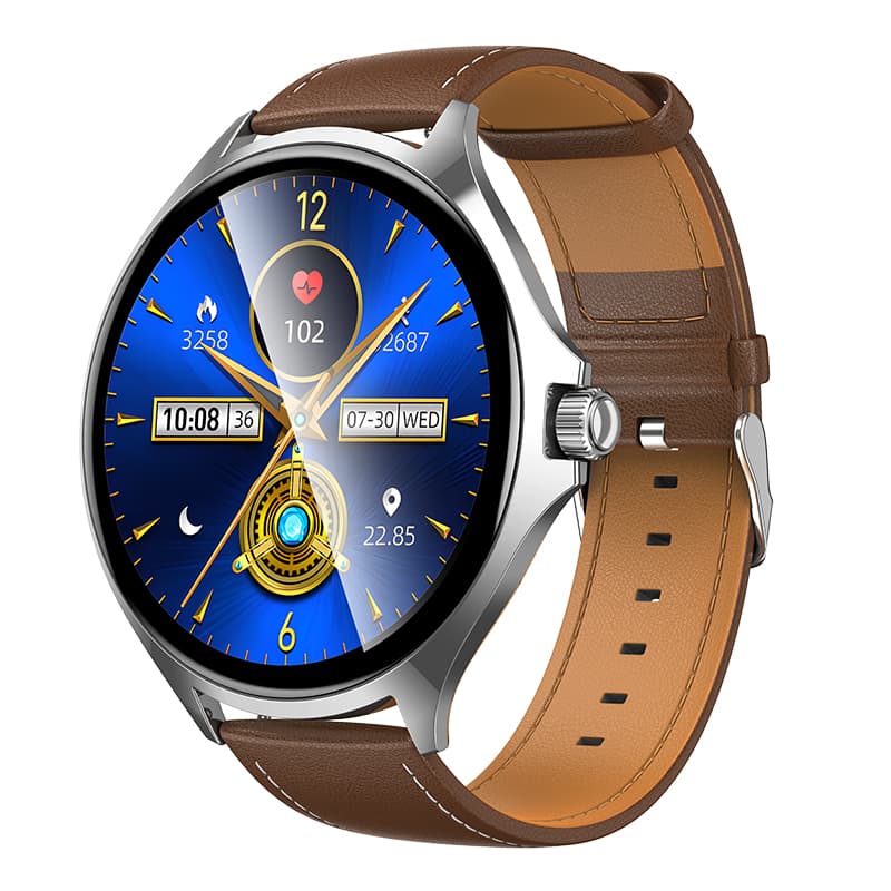 Смарт-годинник HOCO Y39 43mm 280mAh IP67 Smart watch call version 1.7'' BT5.3 Silver