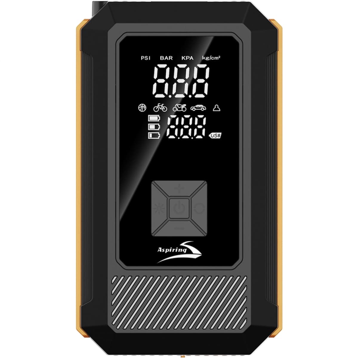 Автомобільний запускний пристрій Jump Starter Aspiring Jump 5 PowerBank 10000mAh 3-in-1 з компресором 100W Black (VTR-P5)