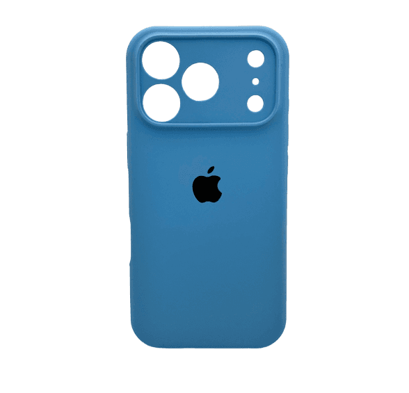 Защитный чехол-накладка Silicone Full Case AA Camera Protect для Apple iPhone 17 Pro Max Cornflower (FullAAi17PM-49)
