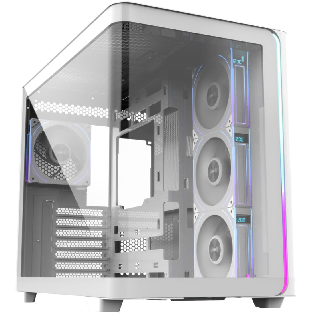 Корпус для комп'ютера FSP M580-WP без БЖ ATX White (M580-WP)