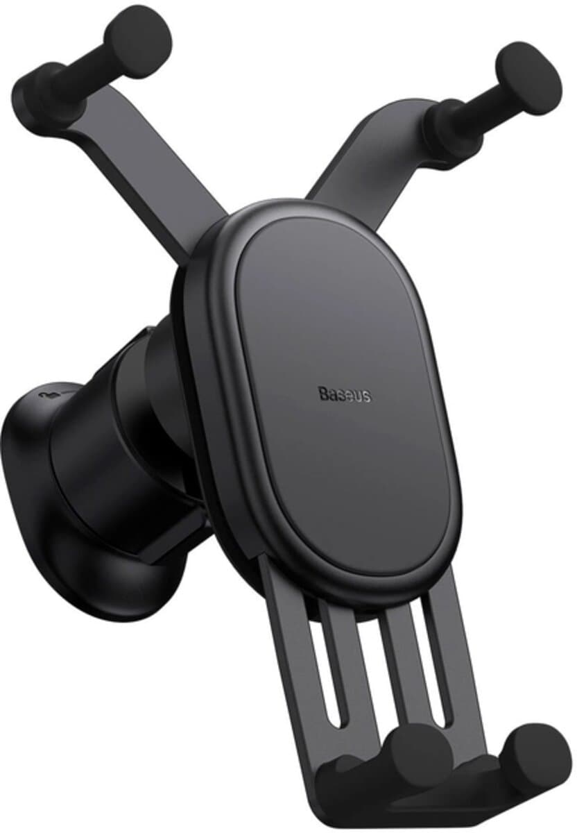 Тримач для телефону автотримач Baseus Stable Gravitational Car Mount Air Outlet Version Black (SUWX020001)