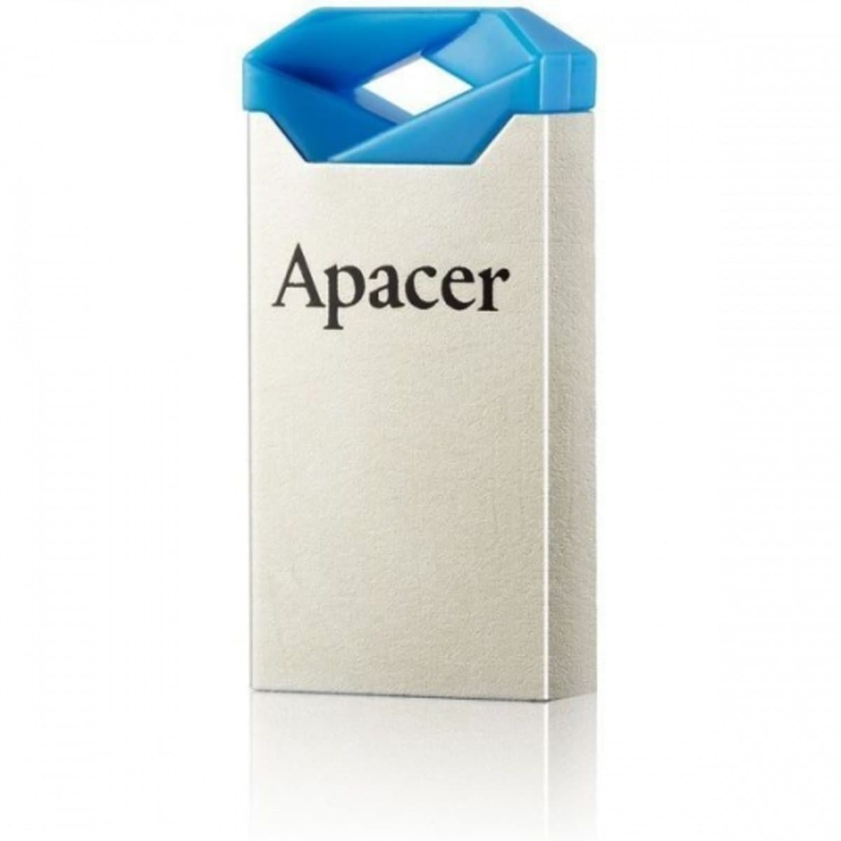 Флеш пам'ять флешка Apacer AH111 32GB USB 2.0 Silver-Blue (AP32GAH111U-1)