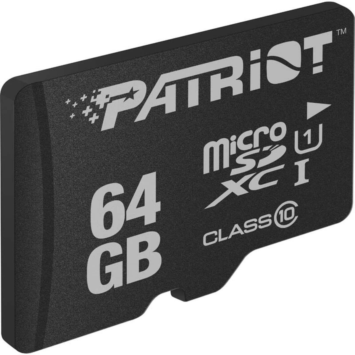 Карта памяти Patriot LX Series microSDXC UHS-1 64Gb class 10 (PSF64GMDC10)