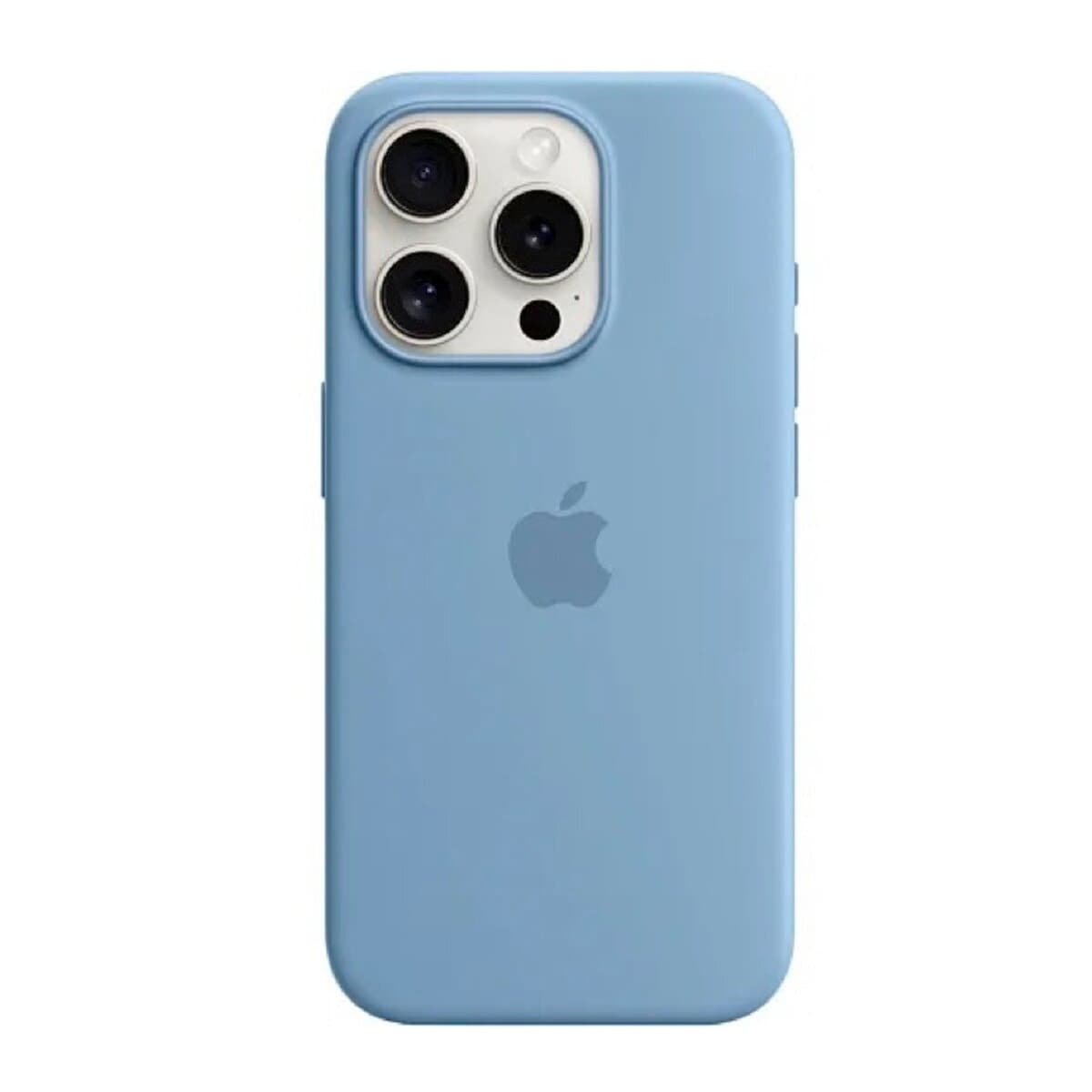 Защитный чехол-накладка Silicone Full Case AAA MagSafe IC для iPhone 15 Blue (Orig15Blue)