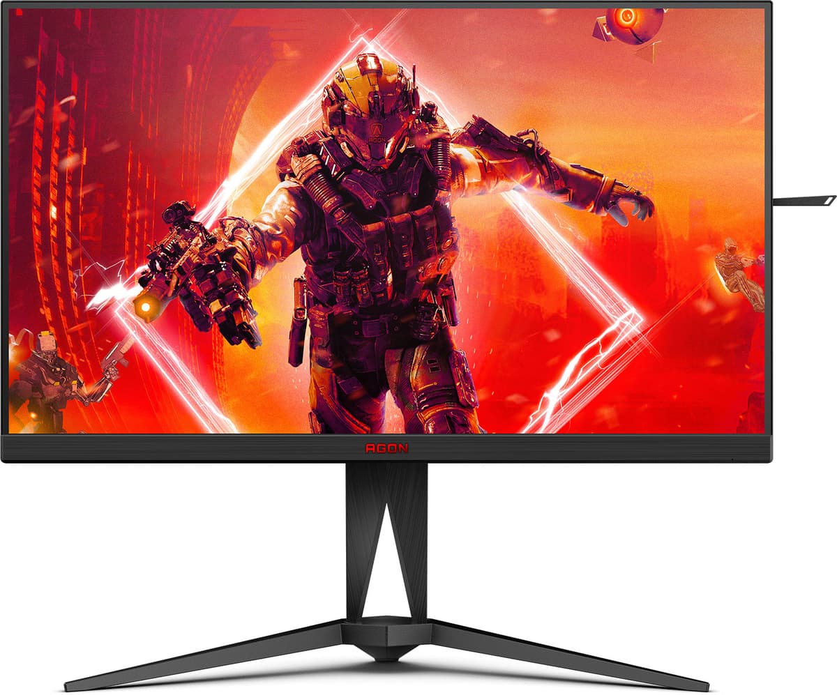 Монітор поворотний TFT 27" AOC AGON QHD IPS 270Гц 0,5мс 2xHDMI 2xDP USB-hub HAS Pivot 2560x1440 Black-Red (AG275QZ/EU)