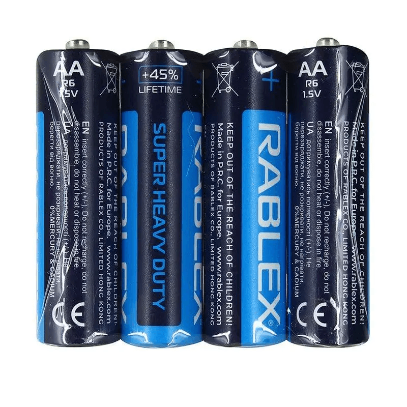 Батарейка Rablex R6/AA Super Heavy Duty 1.5V 4шт