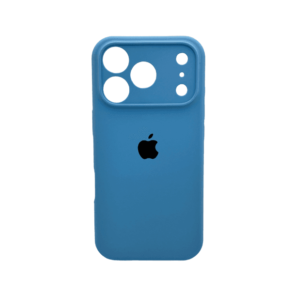Захисний чохол-накладка Silicone Full Case AA Camera Protect для Apple iPhone 17 Pro Cornflower (FullAAi17P-49)