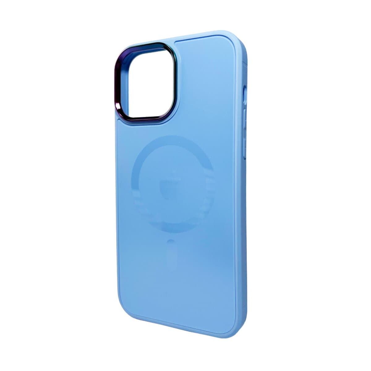 Защитный чехол-накладка AG Glass Sapphire MagSafe Logo iPhone 14 Pro Max Sierra Blue (AGSappiP14PMSierra)