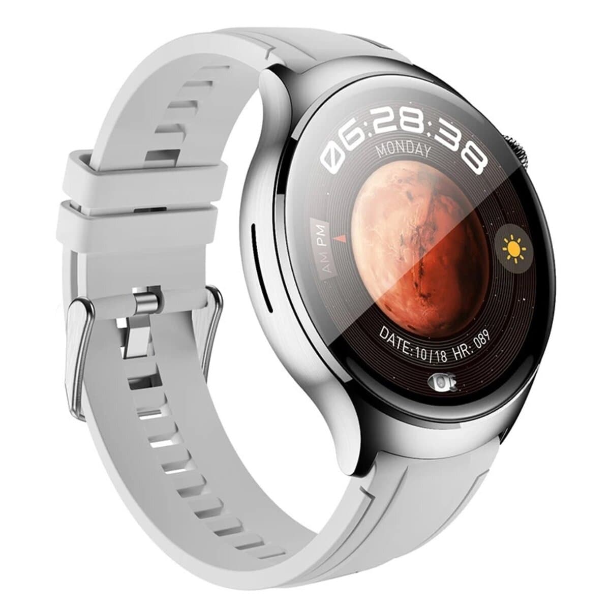 Смарт-годинник Borofone BD7 Smart sports watch call version 300mAh BT5.0 1.46'' Silver