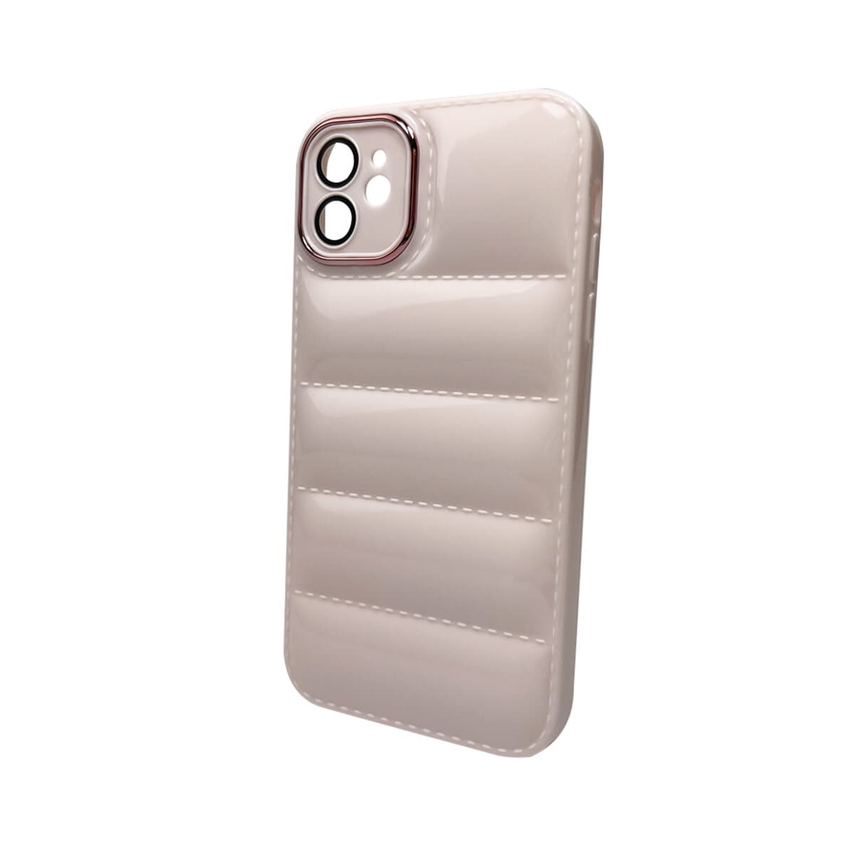 Защитный чехол-накладка Down Jacket Frame для iPhone 14 Pink (DoJacFrameiP14Pink)
