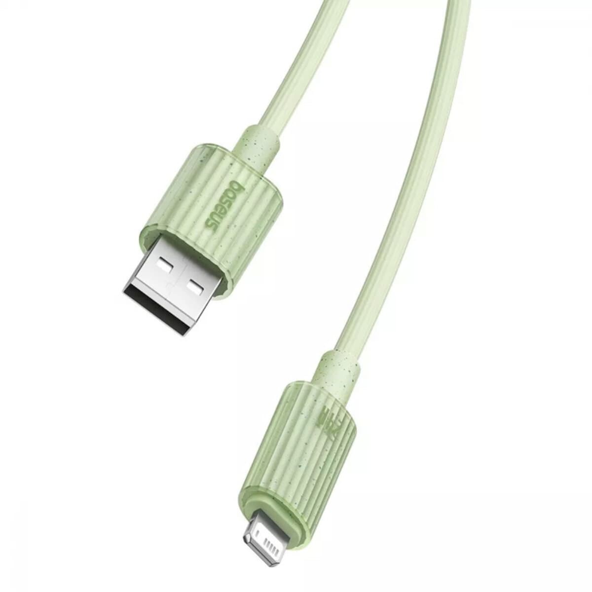 Кабель Baseus Habitat Series Fast Charging Cable USB to Lightning 2.4A 2m Natural Green (P10360200631-01)