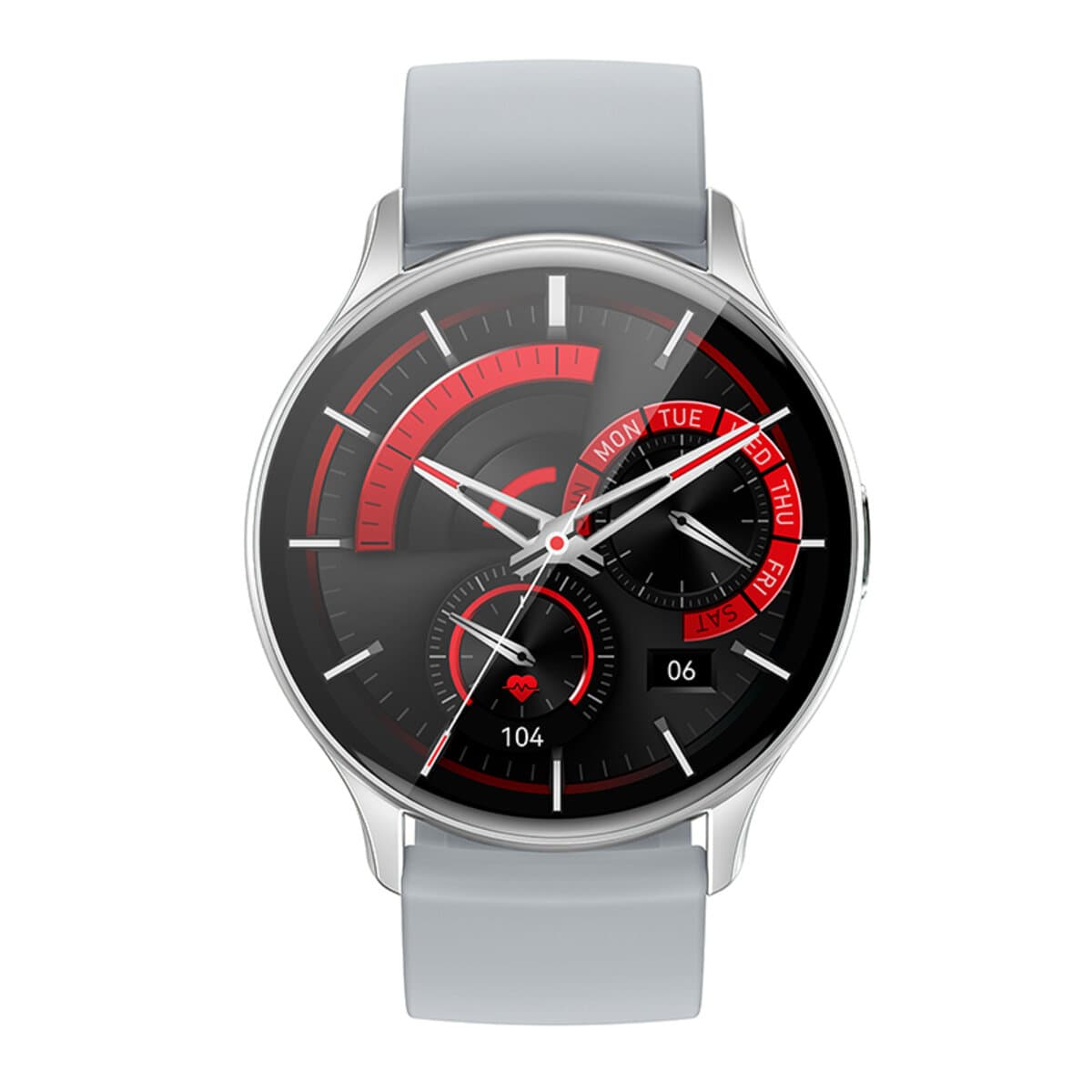 Смарт-часы HOCO Y15 AMOLED Smart sports watch call version 1.43'' 260mAh IP68 Silver