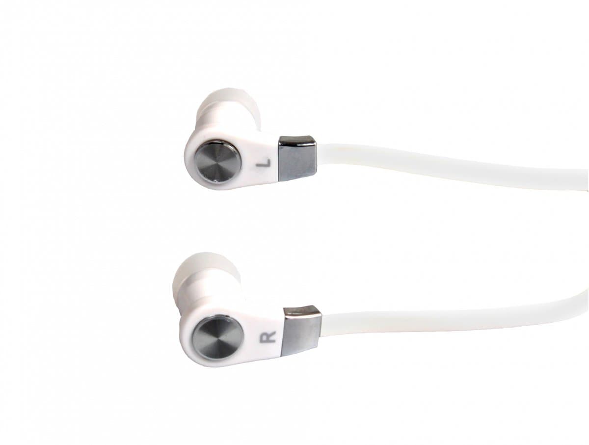 Провідні вакуумні навушники з мікрофоном Media-Tech MAGICSOUND DS-2 3.5mm jack White