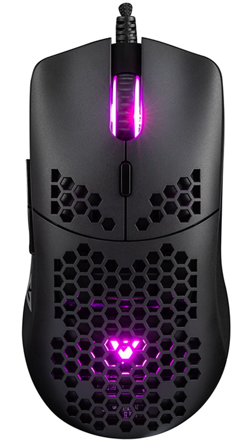 Провідна ігрова мишка Modecom Shinobi 3327 Volcano 5200dpi 6кн Black (M-MC-SHINOBI-3327-100)