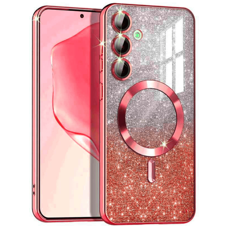 Защитный чехол-накладка Cosmic CD Shiny Magnetic для Samsung Galaxy S24 Plus Red (CDSHIS24PRed)