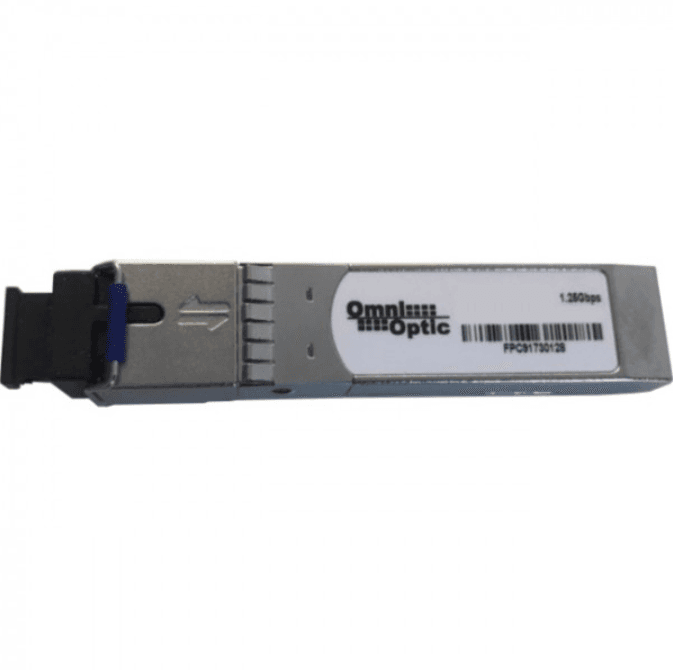 Інтерфейсний модуль OmniOptic SFP WDM 1.25Gbps SC 20km OTM TX=1310 RX=1550 з DDM (OLS-WGS-20-T13-D)