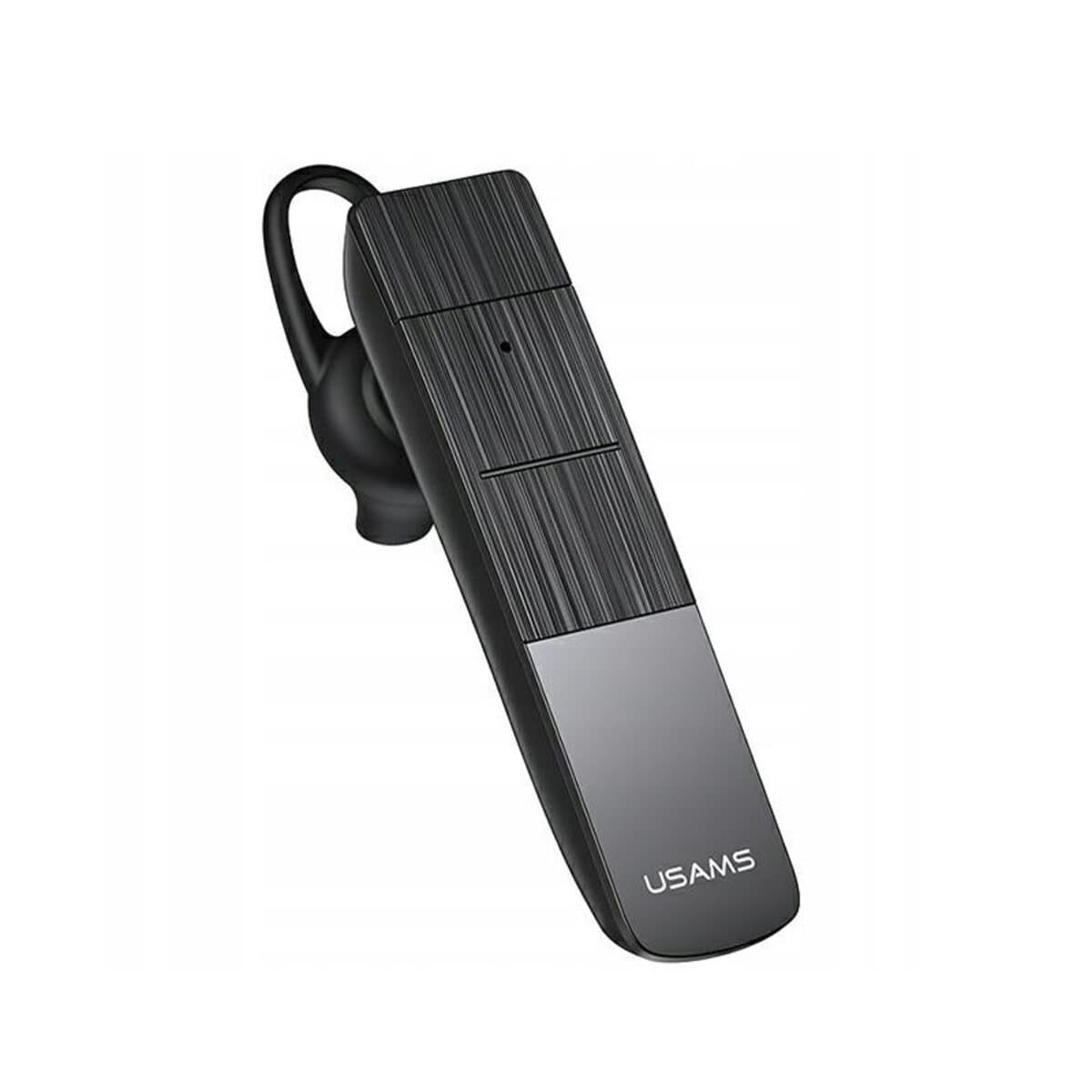 Bluetooth-гарнітура Usams USAMS-BT2 Wireless Earphone BT5.0 100mAh Black (BHUBT201)