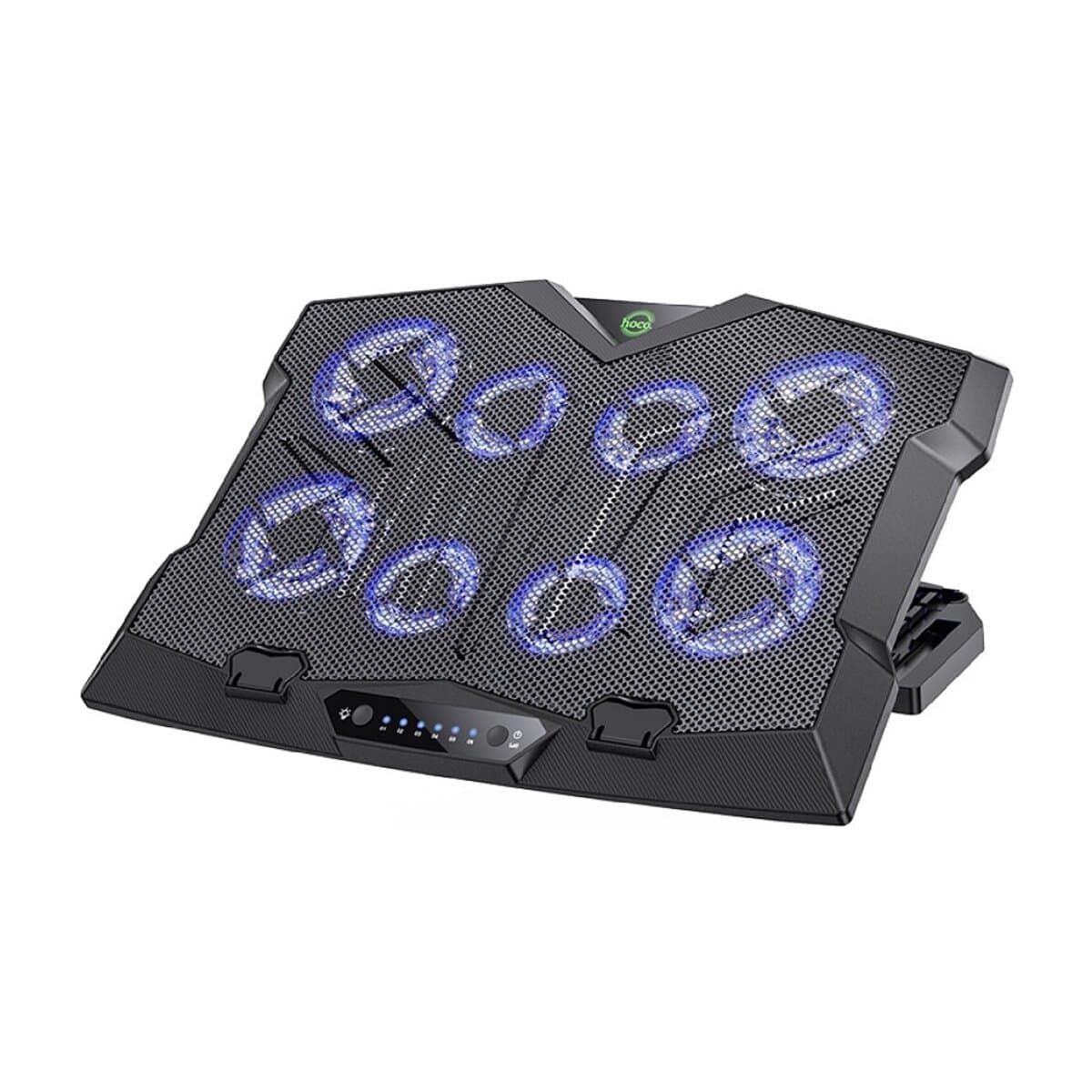 Підставка для ноутбука з вентиляторами HOCO GM27 Monte notebook cooling fan до 17'' Black