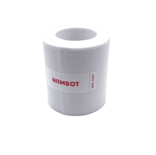 Етикетки стікери для термопринтера NIIMBOT 50x50 150шт круглі для B1 B21 B3S White (A2A68351901)