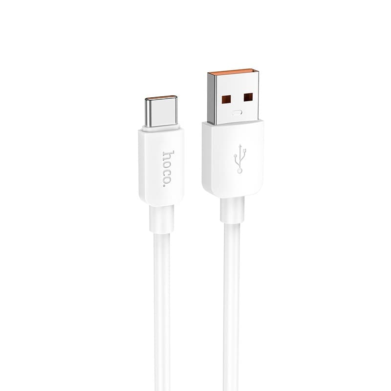 Кабель HOCO X96 Hyper 100W 1m charging data cable USB to Type-C White