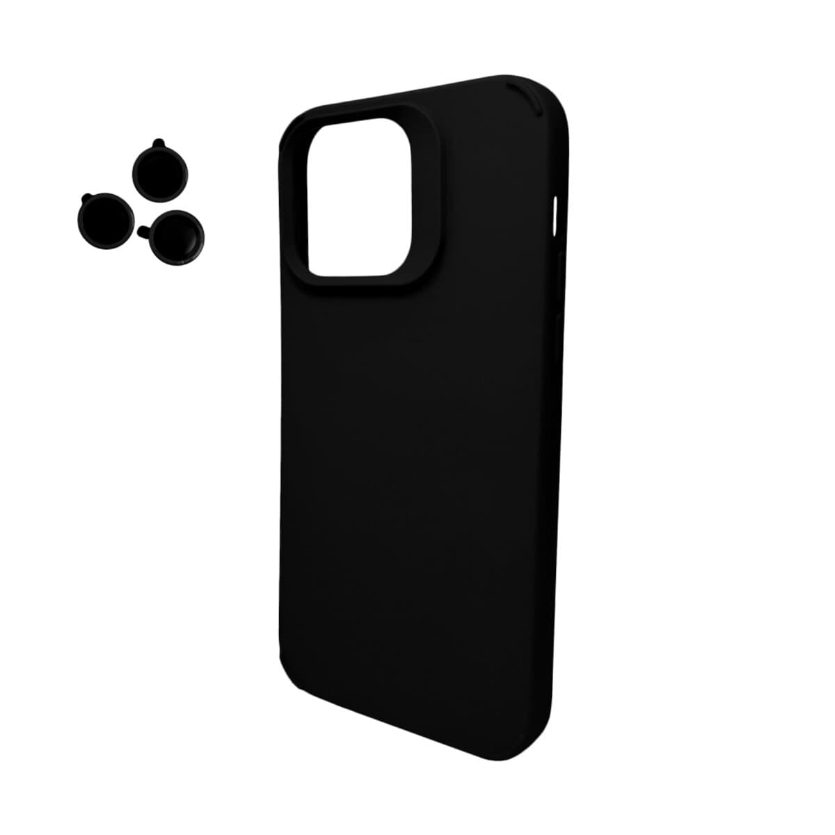 Защитный чехол-накладка Cosmic Silky Cam Protect для Apple iPhone 14 Pro Black (CoSiiP14PBlack)