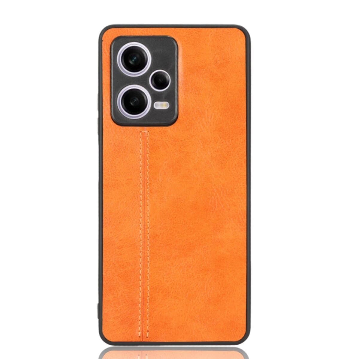 Защитный чехол-накладка Cosmiс Leather Case для Xiaomi Redmi Note 12 Pro 5G Orange (CoLeathXRN12P5GOrange)