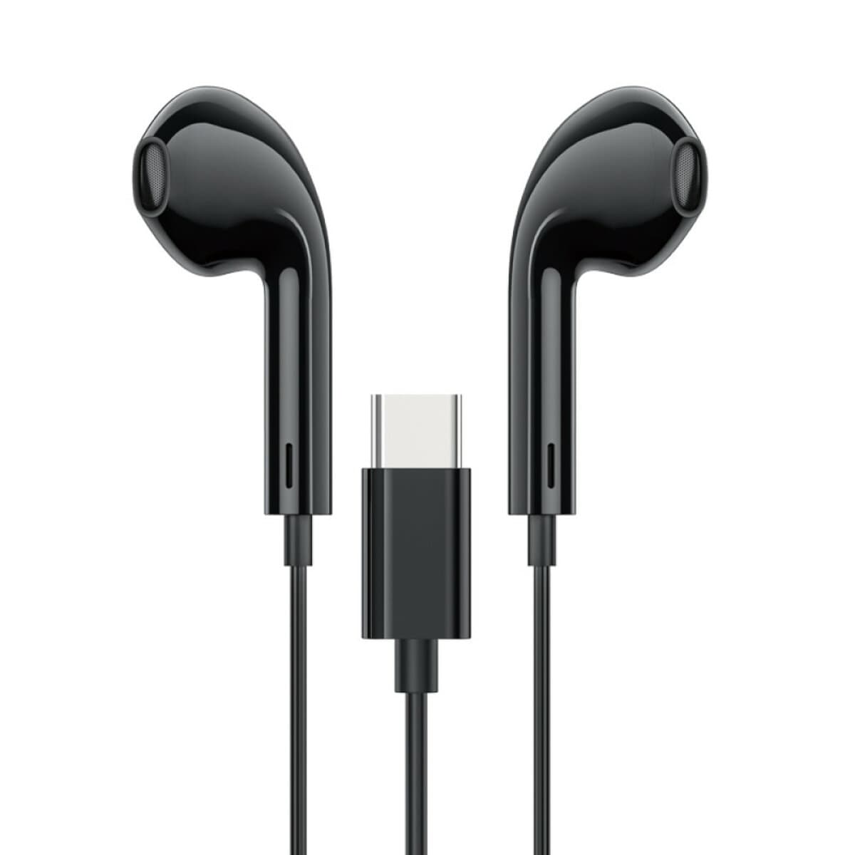Проводные наушники BOROFONE BM80 Magnificent Type-C wire-controlled digital earphones with microphone 2.8м Black (BM80MCB)
