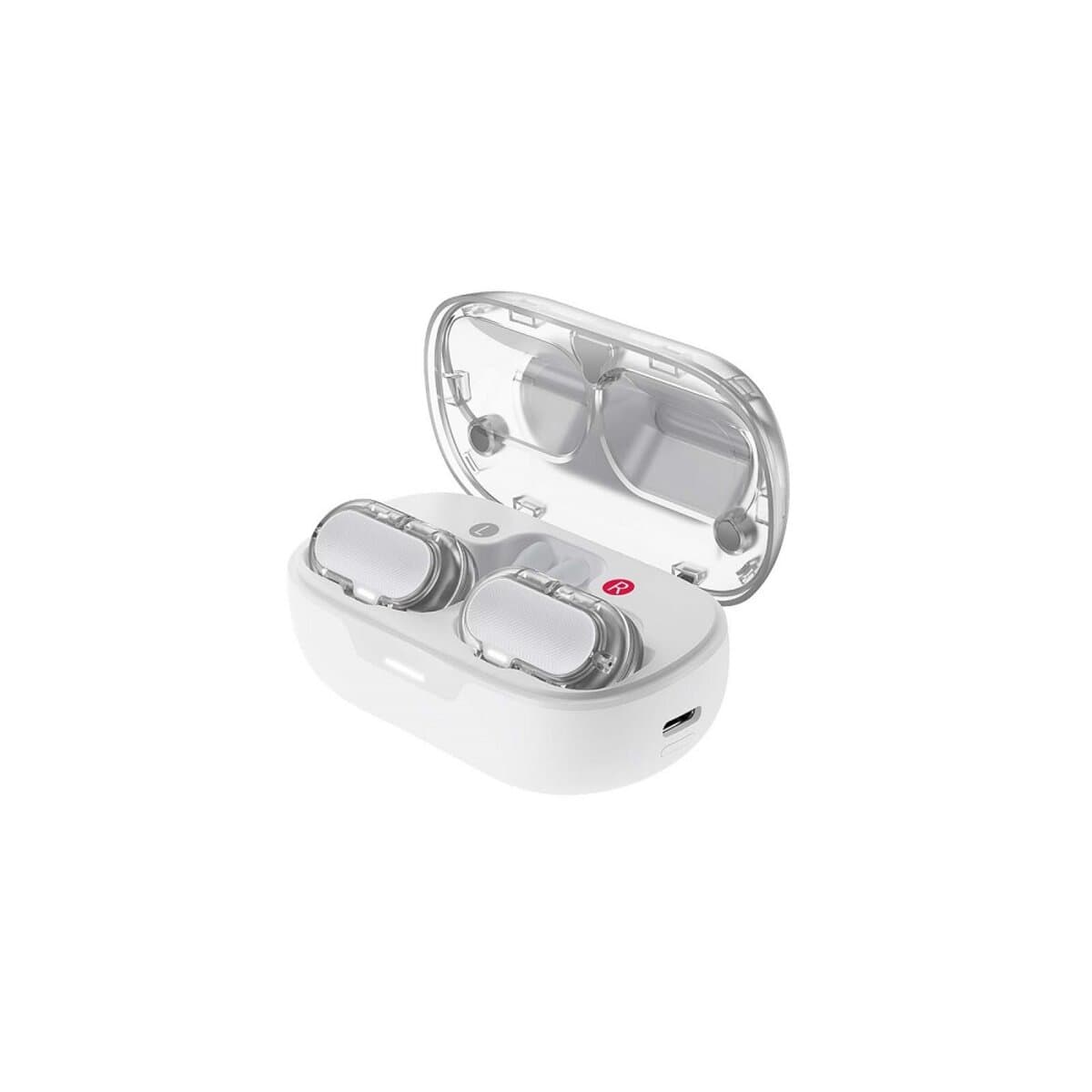 Бездротові навушники ACEFAST FA003 ACEFIT NEO wireless earbuds BT5.3 550mAh White