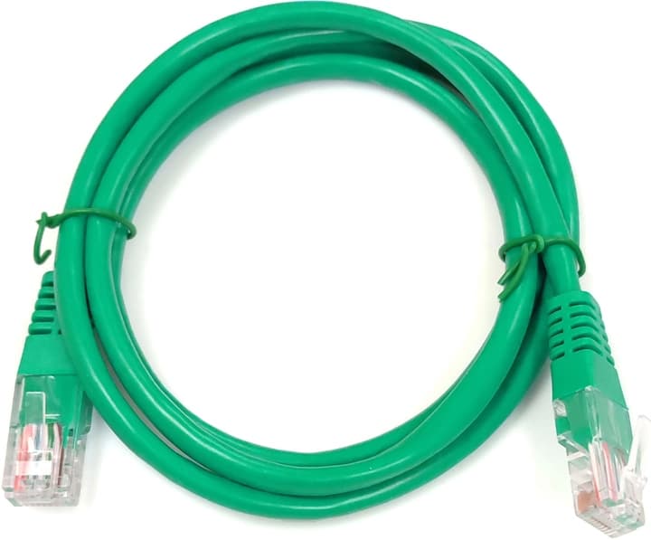Патч-корд Kingda UTP Cat.5e 0.5m CU Green (PAUT3050-CU-GN)