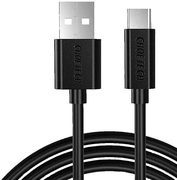 Кабель Choetech AC0002 USB2.0 AM - Type-C M 1м 3.0A 18W PVC Black