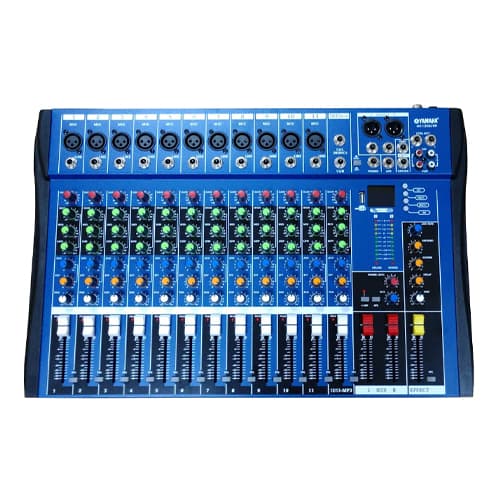 Активний пульт аудіо мікшер Yamaha MX-1206USB 12-канальний Blue (510030)