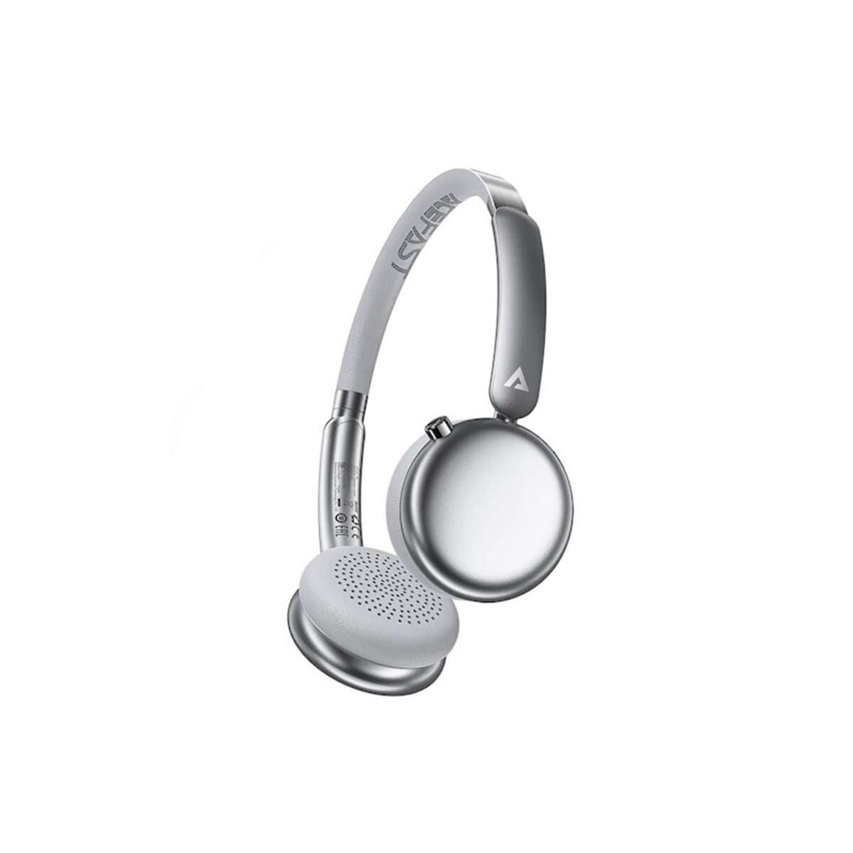Бездротові навушники ACEFAST H8 active noise cancelling wireless headset BT5.4 500mAh Silver