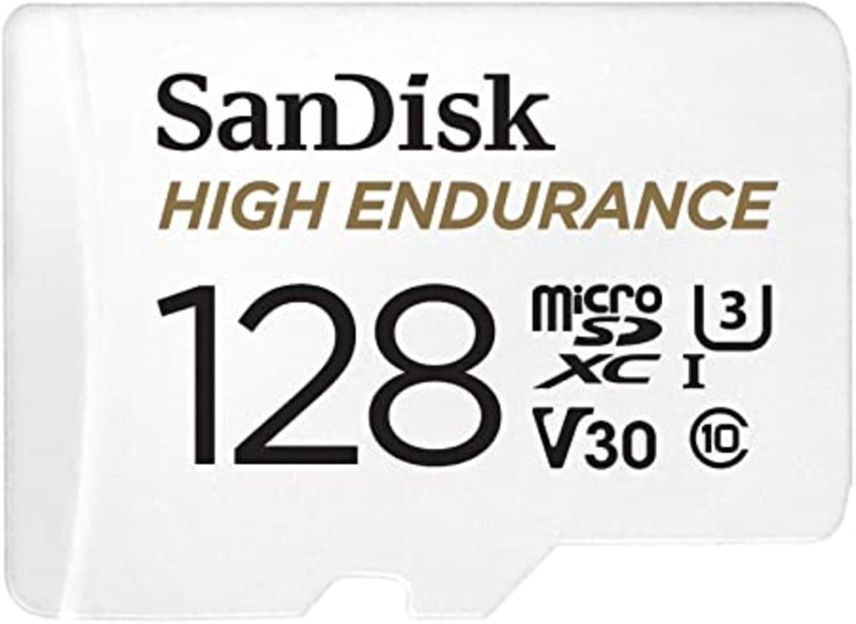 Карта пам'яті SanDisk High Endurance microSDXC UHS-1 U3 128Gb class 10 V30 100Mb/s adapterSD (SDSQQNR-128G-GN6IA)