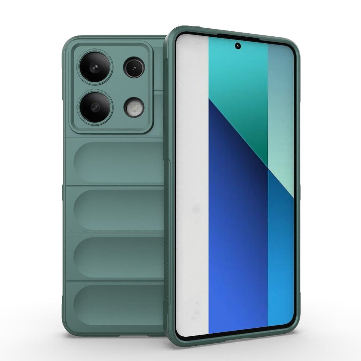Защитный чехол-накладка Cosmic Magic Shield для Xiaomi Redmi Note 13 4G Dark Green (MagicShXiNo13Green)