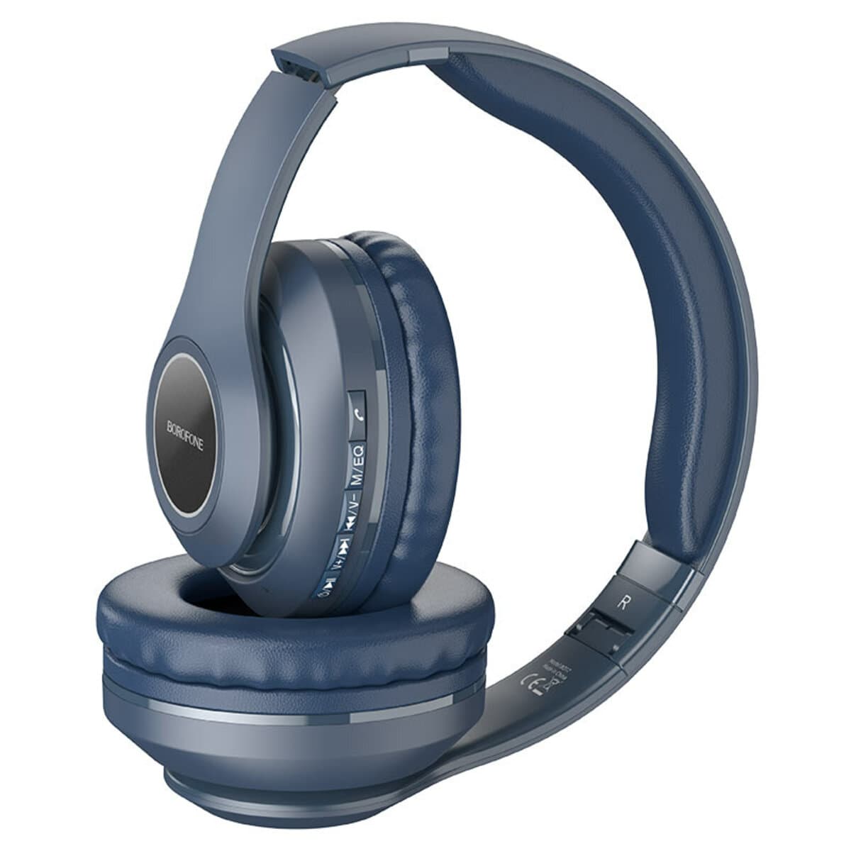 Беспроводные наушники BOROFONE BO17 headphones 400 mAh Dark Blue (BO17DU)
