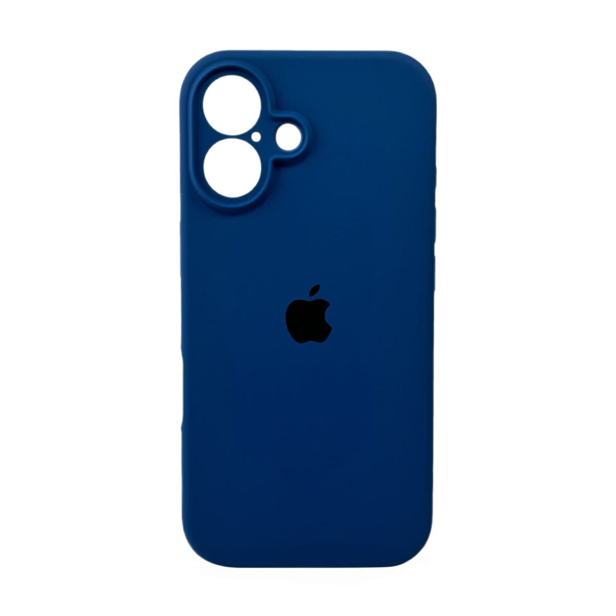 Защитный чехол-накладка Silicone Full Case AA Camera Protect для Apple iPhone 16 Blue (FullAAi16-16)