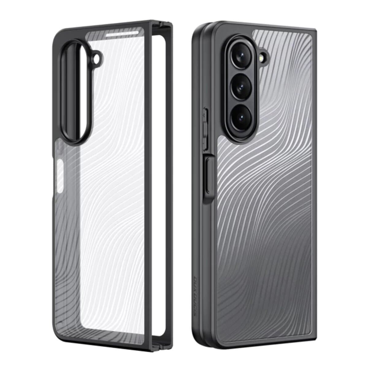 Защитный чехол-накладка DUX DUCIS Aimo для Samsung Fold 5 Black (DUXFold5Black)