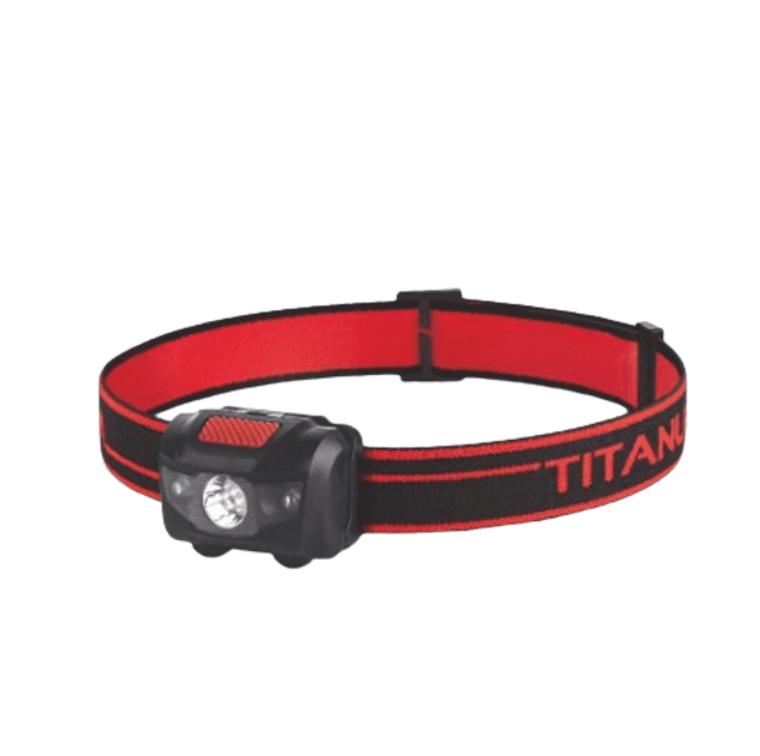 Налобный светодиодный фонарик TITANUM TLF-H01 6500K IP44 Black