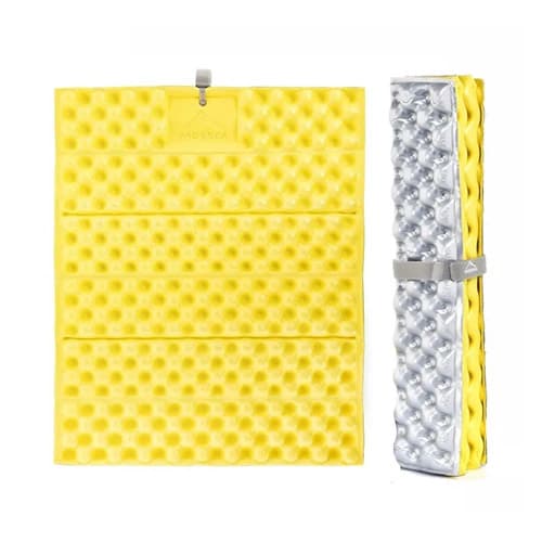 Розкладний туристичний килимок сидіння Widesea 32.5x41x1см IXPE Yellow (1030035)