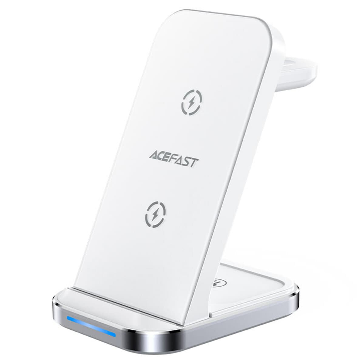 Бездротовий зарядний пристрій ACEFAST E15 Desktop 3-in-1 Wireless Charging Stand White (AFE15W)