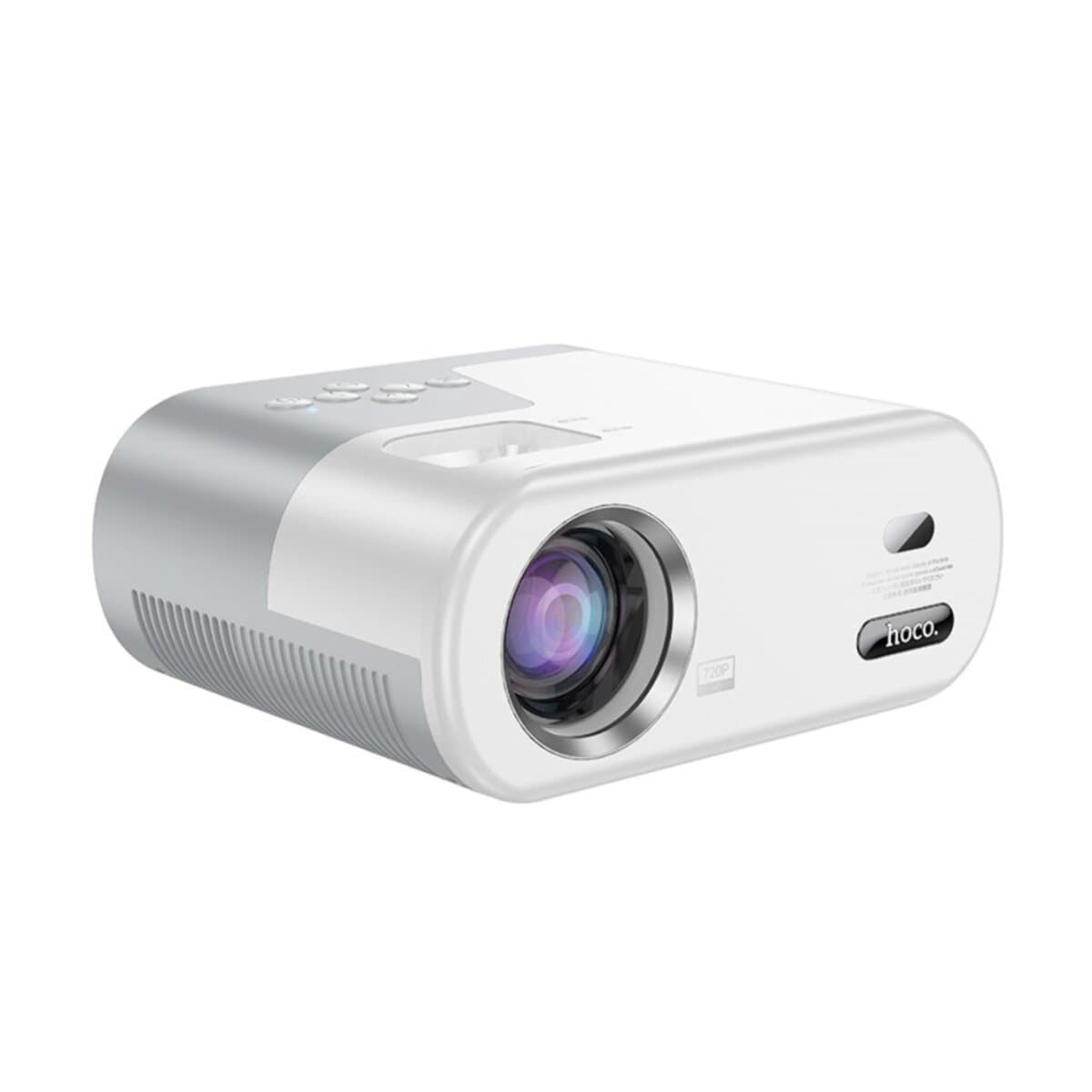 Проектор HOCO DT2 smart projector 720P Android version EU BT5.0 HDMI Grey-White