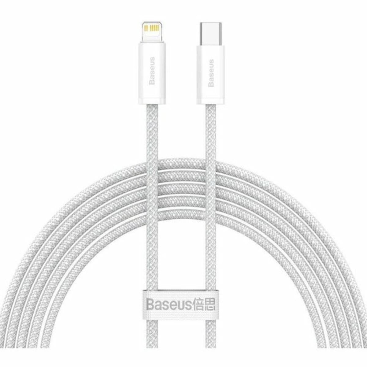 Кабель Baseus Dynamic Series Fast Charging Data Cable Type-C to Lightning 20W 2m White (CALD000102)